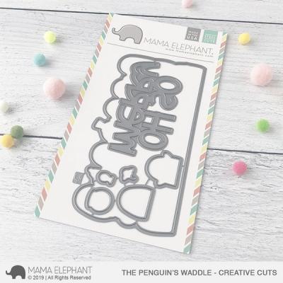 Mama Elephant Creative Cuts - The Penguin's Waddle